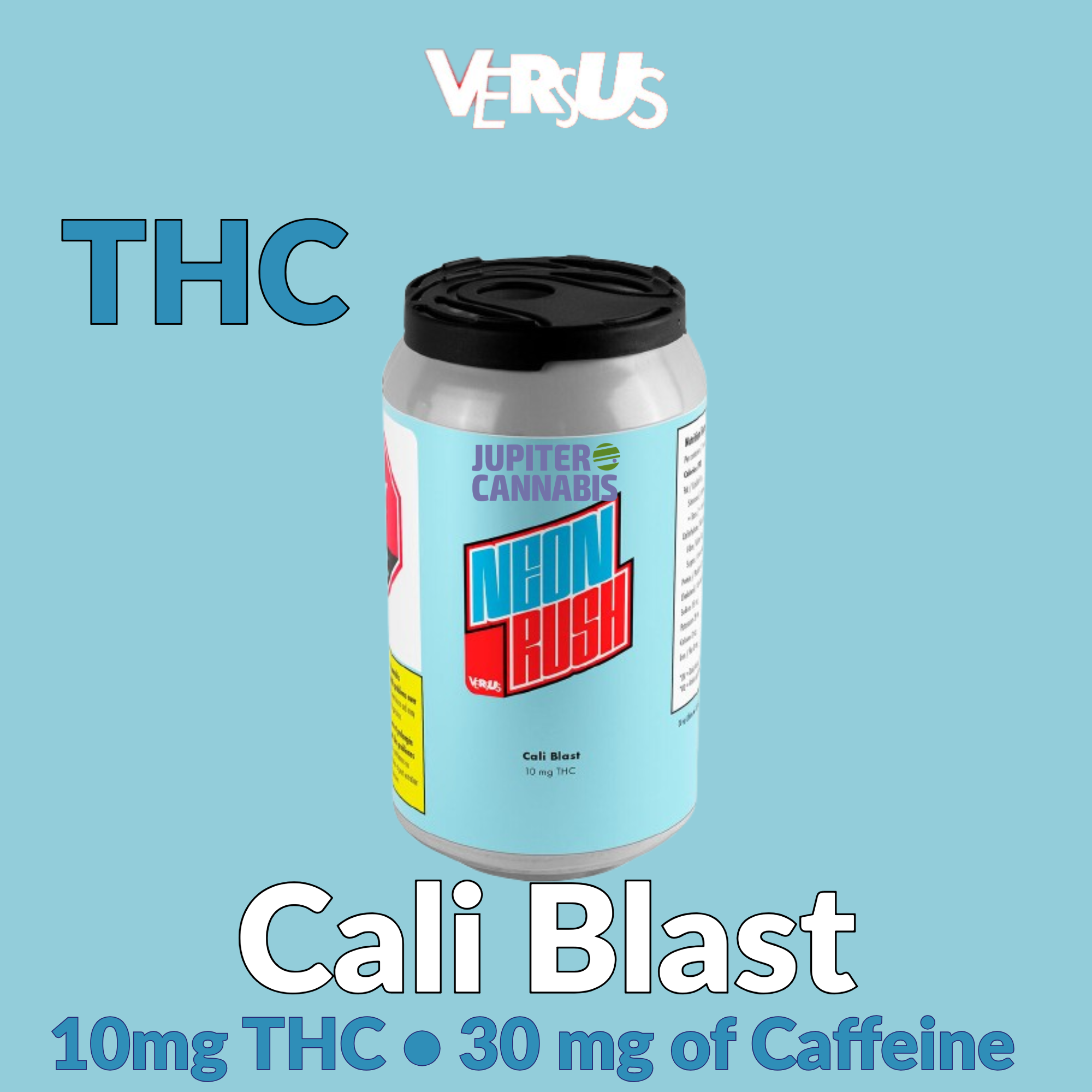 Versus Neon Rush Cali Blast 10MG THC 355ML