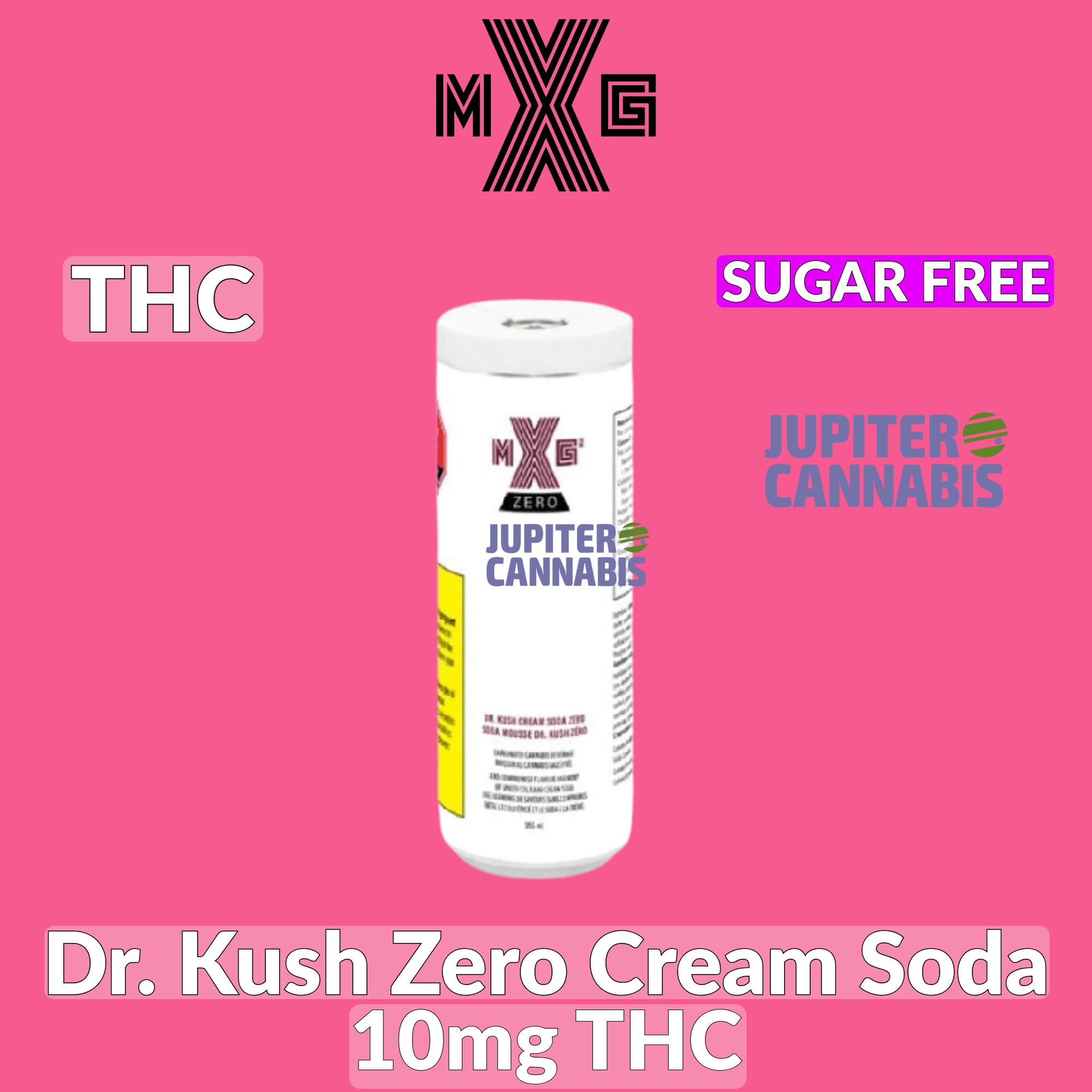 XMG Zero Dr. Kush Cream Soda Zero