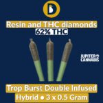 Dab Bods Dab Bods Trop Burst Double Infused 3×0.5g - Jupiter Cannabis Winnipeg