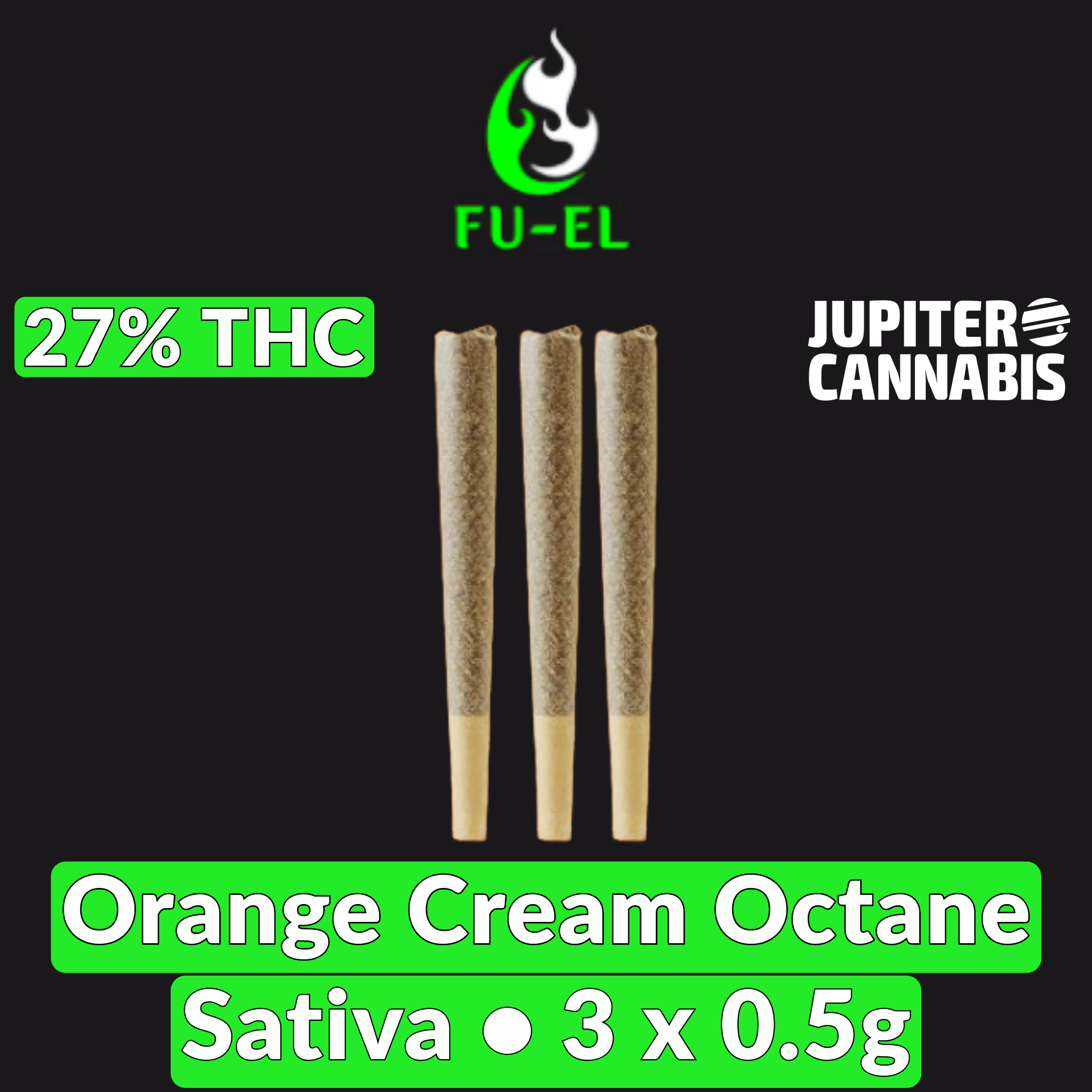 Fu-El Orange Cream Octane 3x0.5g - Image 2
