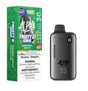 Flavour Beast Alpha – Green Apple Fruity G 20MG - Jupiter Cannabis Winnipeg