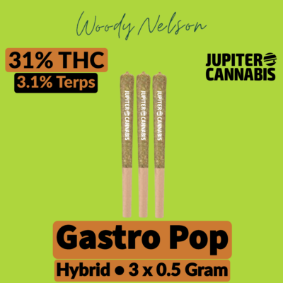 Woody Nelson Country Club Woody Nelson Country Club Gastro Pop 3 Pack - Jupiter Cannabis Winnipeg