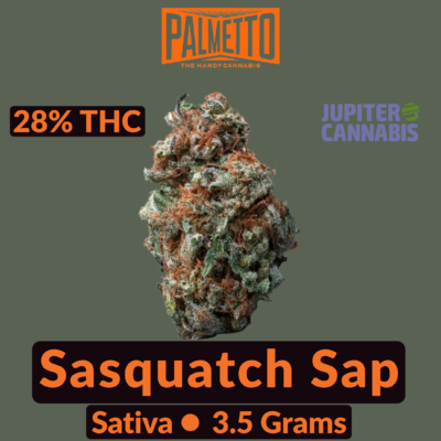 Palmetto Palmetto Sasquatch 3.5g - Jupiter Cannabis Winnipeg