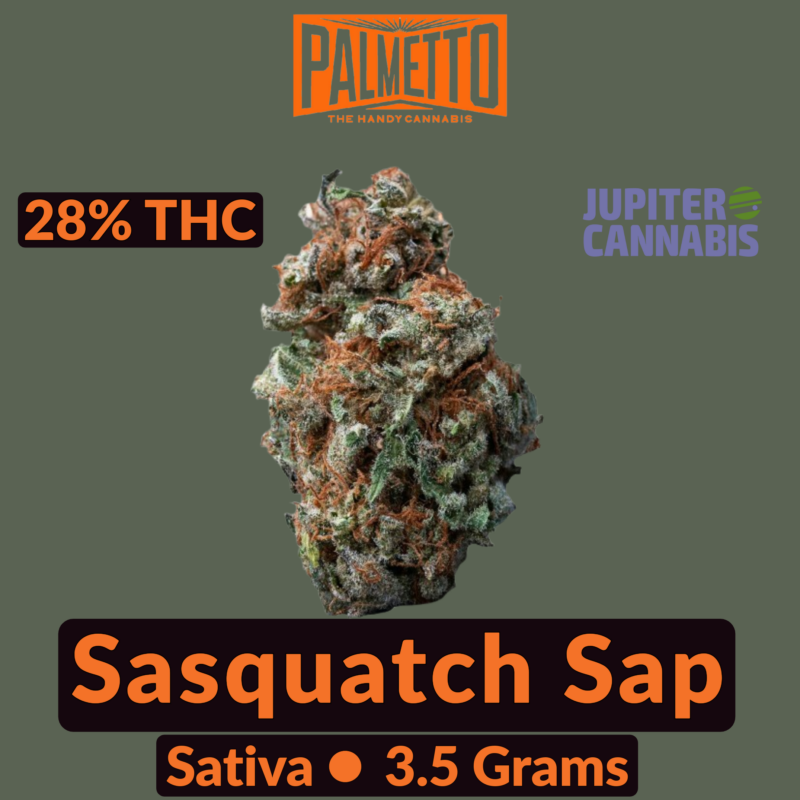 Palmetto Palmetto Sasquatch 3.5g - Jupiter Cannabis Winnipeg
