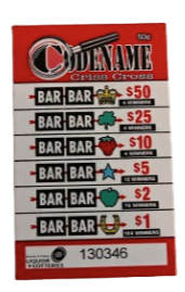 Codename Criss Cross 50 Cent Breakopen Ticket - Jupiter Cannabis Winnipeg
