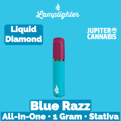 Lamplighter Lamplighter Blue Razz Cranked AIO 1 Gram - Jupiter Cannabis Winnipeg