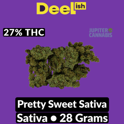 Deelish Deelish Pretty Sweet Rotating Sativa 28.0g - Jupiter Cannabis Winnipeg