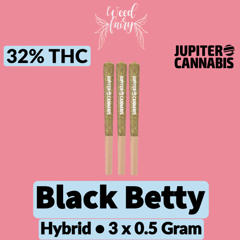 Weed Fairy Weed Fairy Black Betty 3 Pack - Jupiter Cannabis Winnipeg