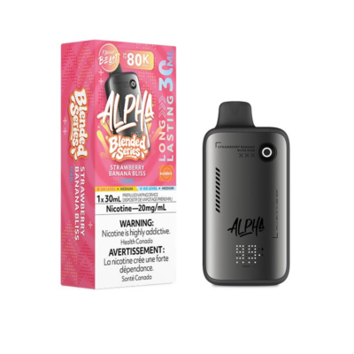 Flavour Beast Alpha – Strawberry Banana Bliss Iced 20MG - Jupiter Cannabis Winnipeg