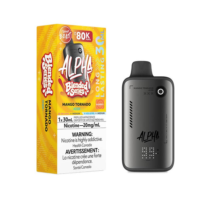 Flavour Beast Alpha – Mango Tornado Iced 20MG - Jupiter Cannabis Winnipeg