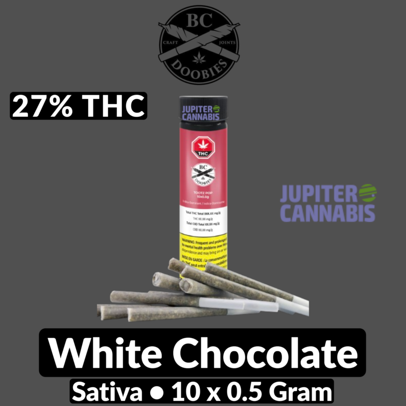 BC Doobies BC Doobies White Chocolate 10 Pack - Jupiter Cannabis Winnipeg