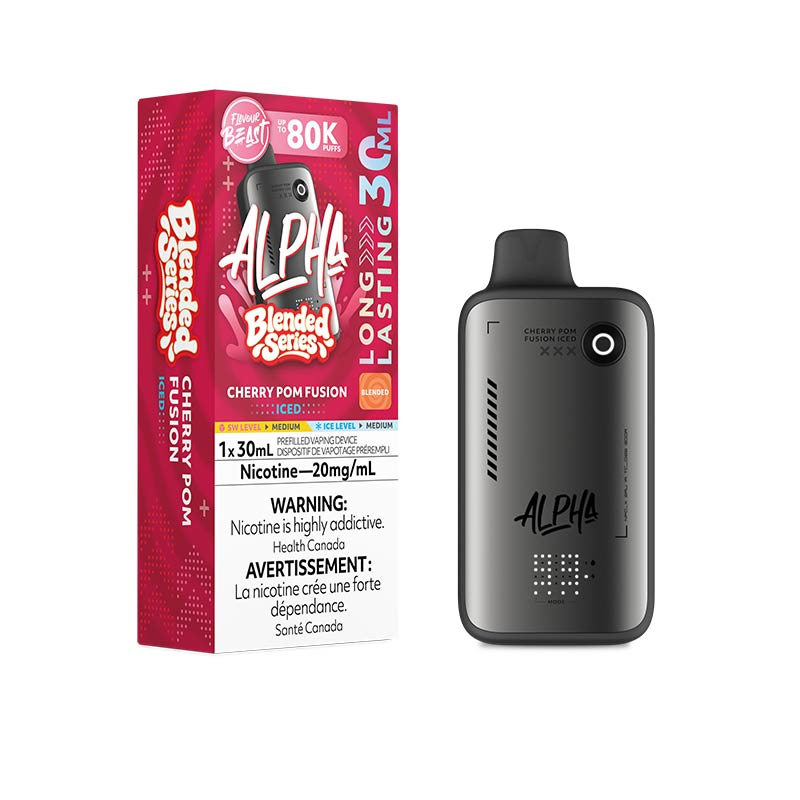 Flavour Beast Alpha – Cherry Pom Fusion Iced 20MG - Jupiter Cannabis Winnipeg