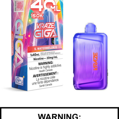 Kraze Giga – S. Watermelon G - Jupiter Cannabis Winnipeg