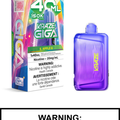 Kraze Giga – S. Apple G - Jupiter Cannabis Winnipeg