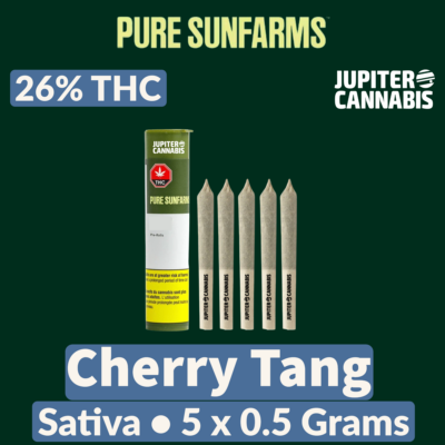 Pure Sunfarms Pure Sunfarms Cherry Tang 5 Pack - Jupiter Cannabis Winnipeg