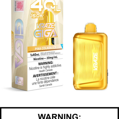 Kraze Giga – Pina Colada Ice - Jupiter Cannabis Winnipeg