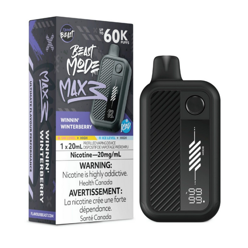 Flavour Beast Beast Mode Max 3 Winnin' Winterberry Iced