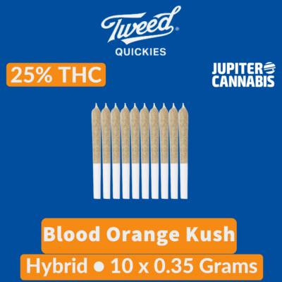 Tweed Tweed Blood Orange Kush 10 Pack - Jupiter Cannabis Winnipeg