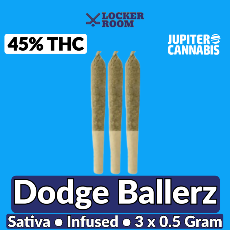 Locker Room Locker Room Dodge Ballerz 3 Pack - Jupiter Cannabis Winnipeg