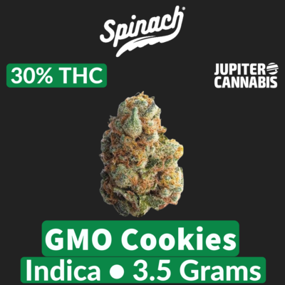 Spinach Spinach GMO Cookies 3.5g - Jupiter Cannabis Winnipeg