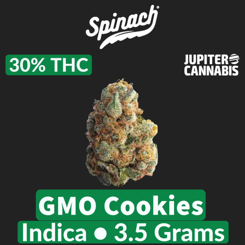 Spinach Spinach GMO Cookies 3.5g - Jupiter Cannabis Winnipeg