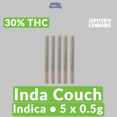 Milly Vanilly Milly Vanilly Inda Couch 5 Pack - Jupiter Cannabis Winnipeg