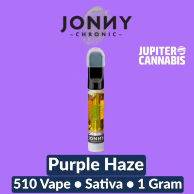 Jonny Chronic Jonny Chronic Purple Haze Sativa 1.0g - Jupiter Cannabis Winnipeg