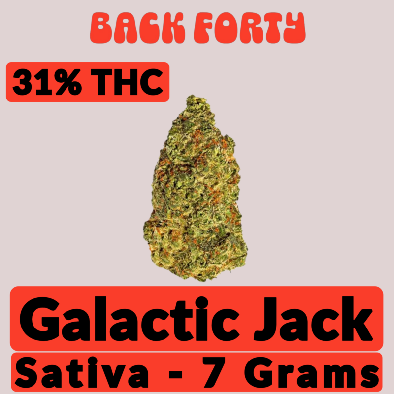 Back Forty Back Forty Galactic Jack 7 Gram - Jupiter Cannabis Winnipeg