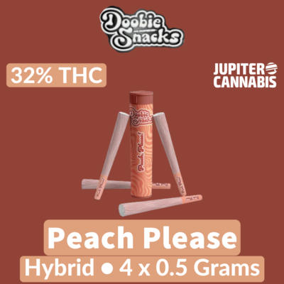 Doobie Snacks Doobie Snacks Peach Please! Terp - Jupiter Cannabis Winnipeg
