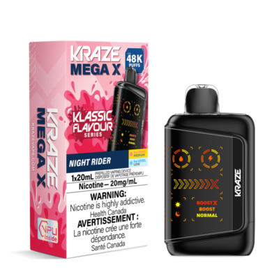Kraze Mega X Classic – Night Rider 20MG - Jupiter Cannabis Winnipeg