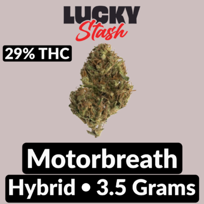 Lucky Lucky Stash Motorbreath 3.5g - Jupiter Cannabis Winnipeg