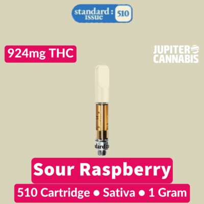Standard Issue Standard Issue Sour Raspberry 1g - Jupiter Cannabis Winnipeg