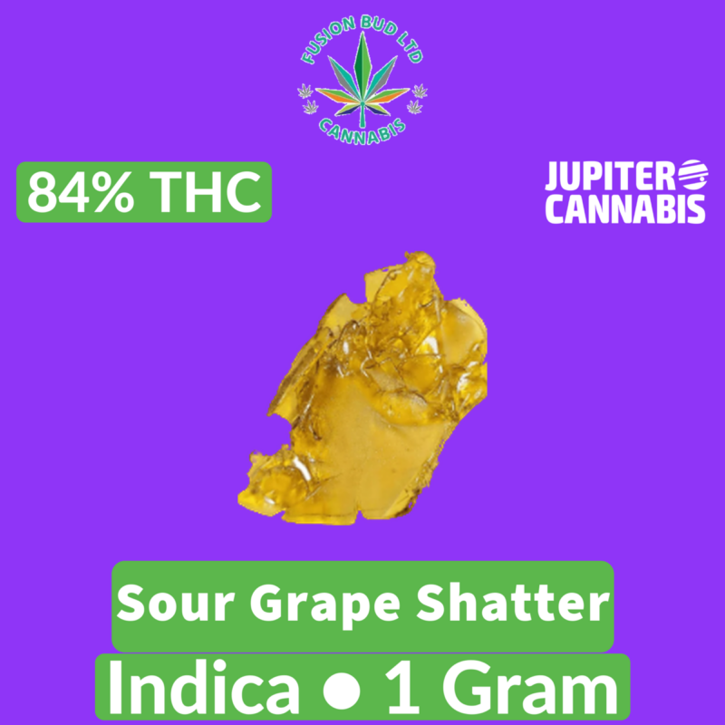 Fusion Bud Fusion Bud Sour Grape Shatter - Jupiter Cannabis Winnipeg