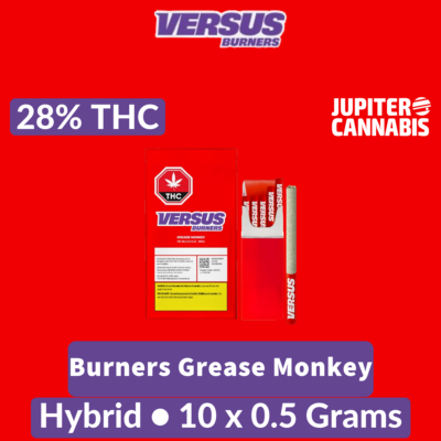 Versus Versus Burners Greasemonkey 10 Pack - Jupiter Cannabis Winnipeg