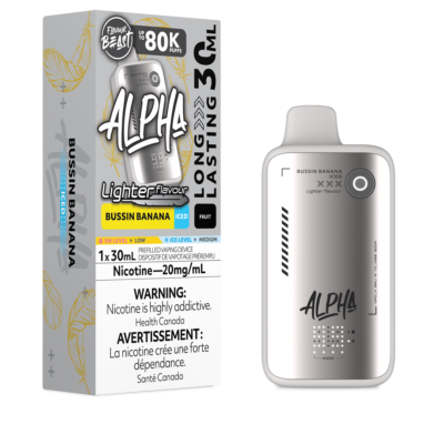 Flavour Beast Alpha – L.S. Bussin Banana Iced 20MG - Jupiter Cannabis Winnipeg