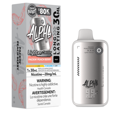 Flavour Beast Alpha – L.S. Packin’ Peach Berry 20MG - Jupiter Cannabis Winnipeg