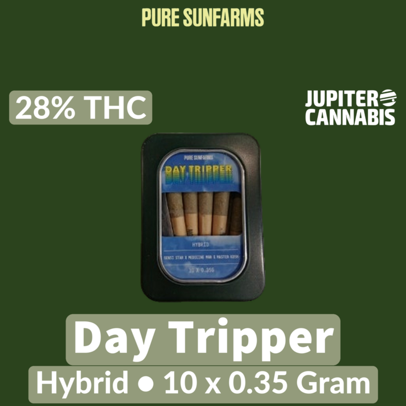 Pure Sunfarms Pure Sunfarms Day Tripper 10 Pack - Jupiter Cannabis Winnipeg