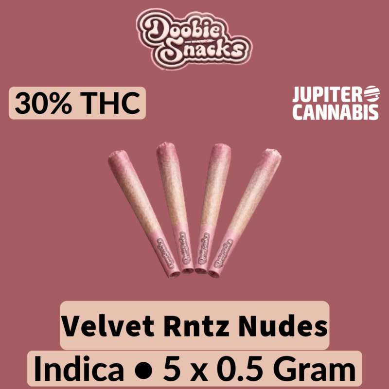 Doobie Snacks Doobie Snacks Velvet Rntz 5 Pack - Jupiter Cannabis Winnipeg