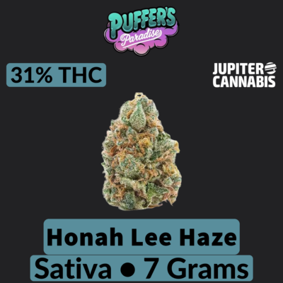 Puffer'S Paradise Puffer’s Paradise Honah Lee Haze 7g - Jupiter Cannabis Winnipeg
