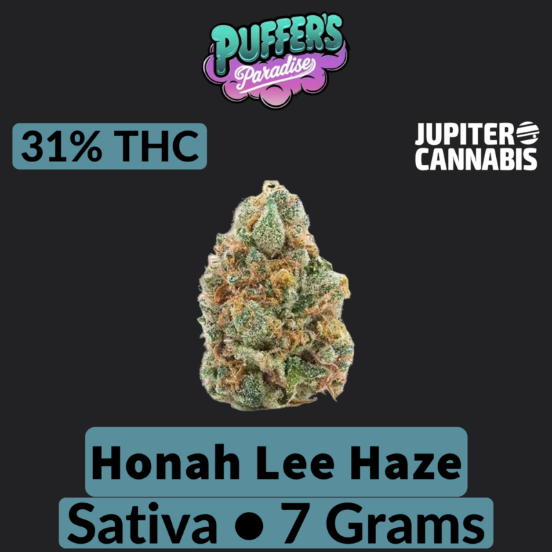 Puffer'S Paradise Puffer’s Paradise Honah Lee Haze 7g - Jupiter Cannabis Winnipeg
