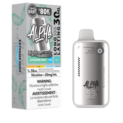 Flavour Beast Alpha – L.S. Extreme Mint Iced 20MG - Jupiter Cannabis Winnipeg