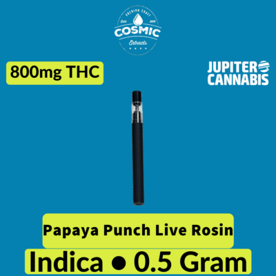 Cosmic Extracts Cosmic Extracts Papaya Punch AIO 0.5gram - Jupiter Cannabis Winnipeg