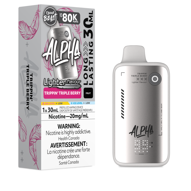 Flavour Beast Alpha – L.S. Trippin’ Triple Berry 20MG - Jupiter Cannabis Winnipeg