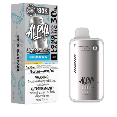 Flavour Beast Alpha – L.S. Bomb Blue Razz 20MG - Jupiter Cannabis Winnipeg