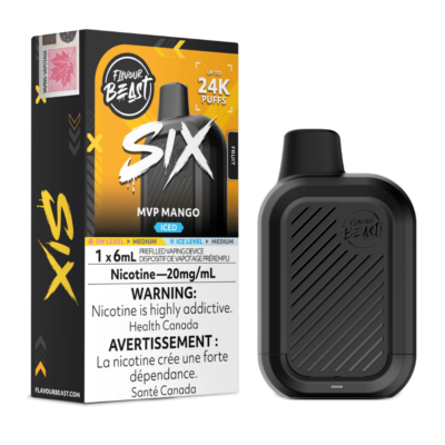 Flavour Beast Six – Mvp Mango Iced 20MG - Jupiter Cannabis Winnipeg