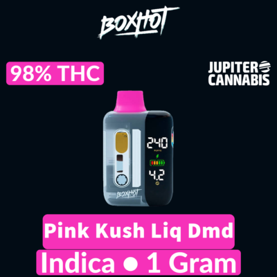 Boxhot Boxhot Pink Kush Liq Dmd 1g - Jupiter Cannabis Winnipeg