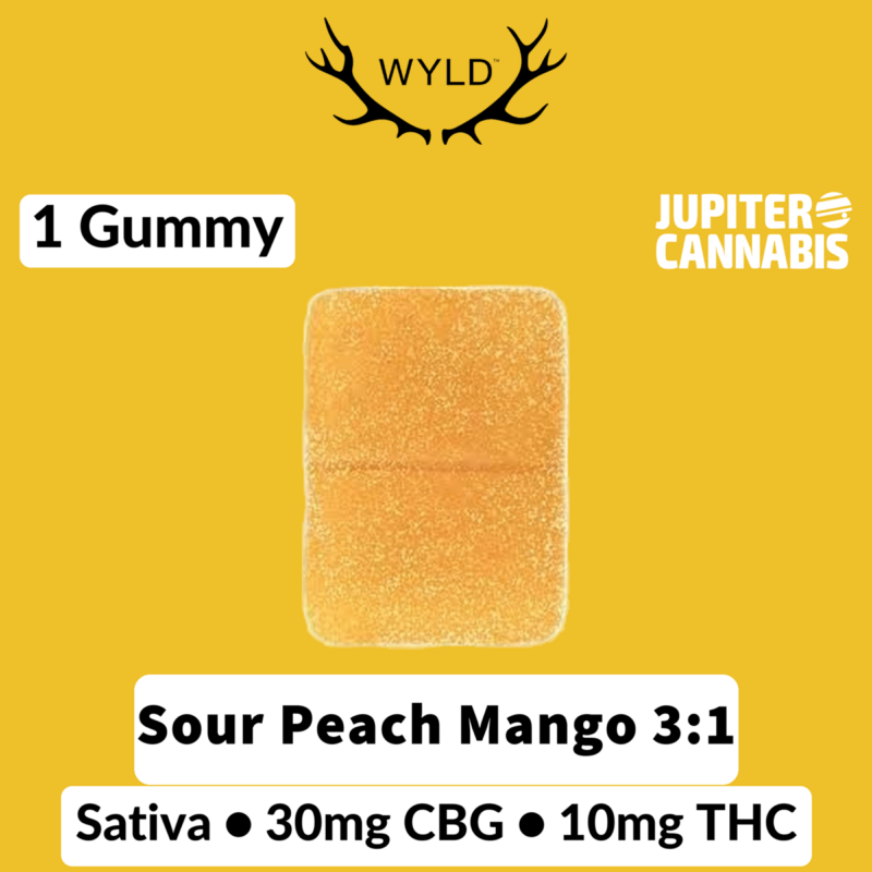 Wyld Wyld Sourpeachmango 3:1 - Jupiter Cannabis Winnipeg