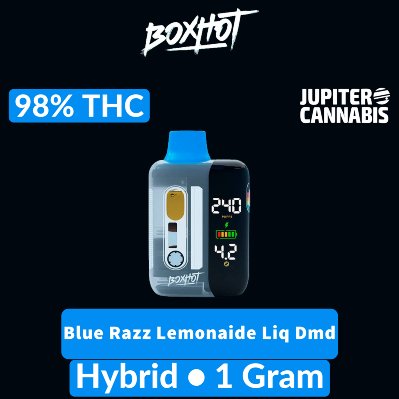 Boxhot Boxhot Bluerazz Lmnade Liq Dmd 1g - Jupiter Cannabis Winnipeg
