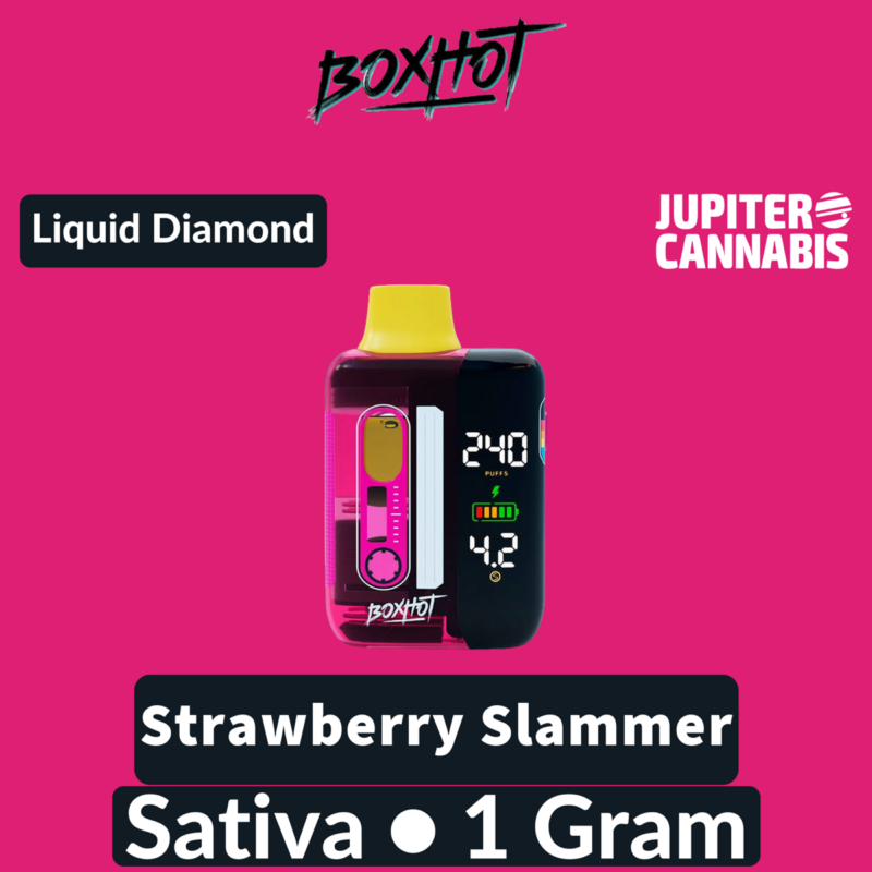 Boxhot Boxhot Strawberry Slammer 1g - Jupiter Cannabis Winnipeg