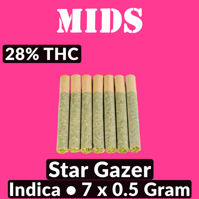 Mids Mids Stargazer 7 Pack - Jupiter Cannabis Winnipeg